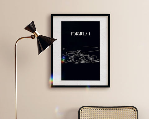 Formula 1 minimaliste
