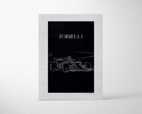 Formula 1 minimaliste