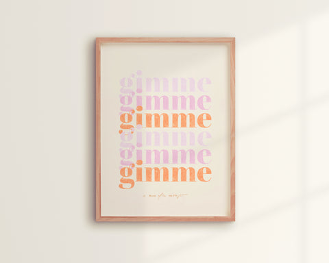 Gimme Gimme - Beige