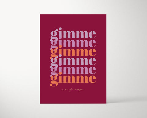 Gimme Gimme - Rouge