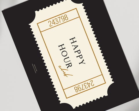 Happy Hour Club - Fond noir