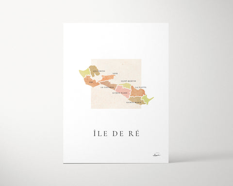 Affiche Ile de Ré