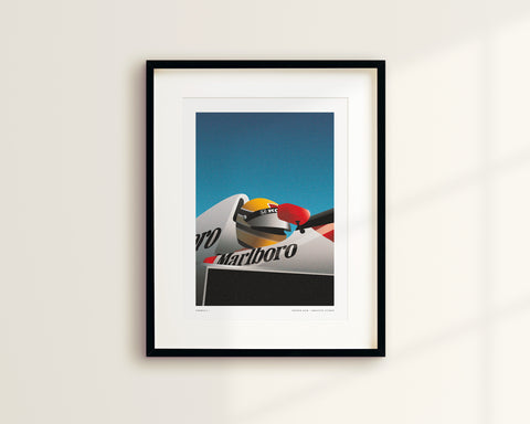 Affiche Formule 1 retro