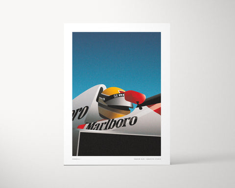 Affiche Formule 1 retro