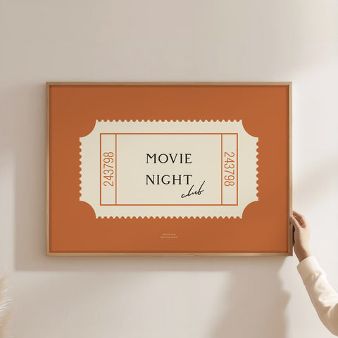 Movie Night Club - Orange