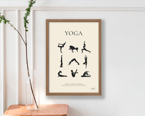 Affiche Yoga