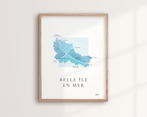 Affiche Belle-Île-En-Mer