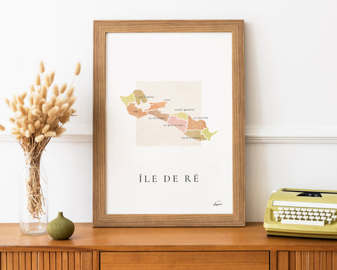 Affiche Ile de Ré