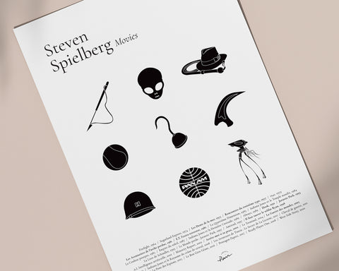Affiche Steven Spielberg Movies