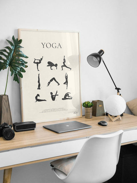Affiche Yoga